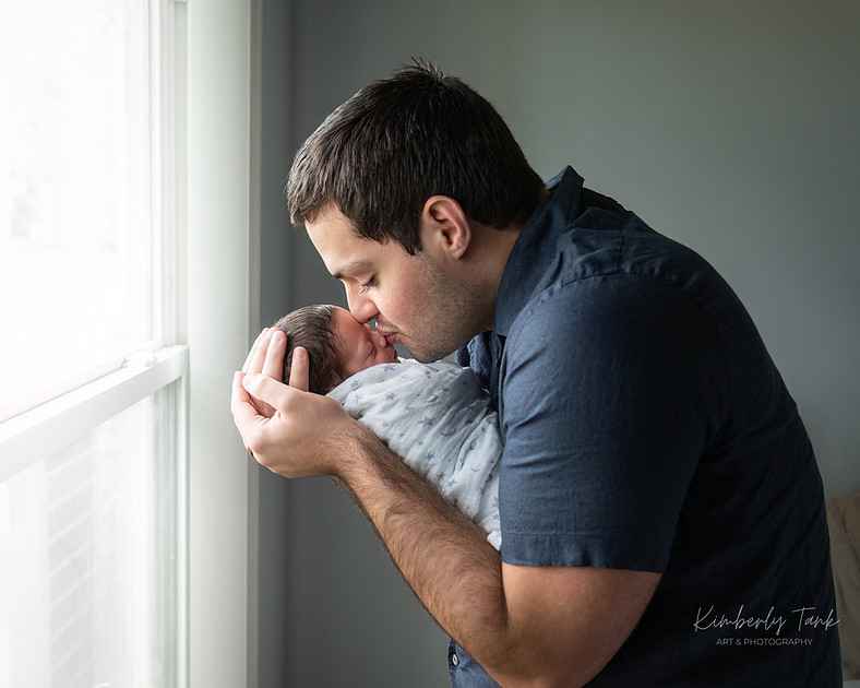 In-home newborn photography Space Coast Florida baby boy in Star Wars themed nursery