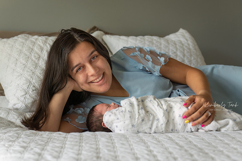 In-home newborn photography Space Coast Florida baby boy in Star Wars themed nursery