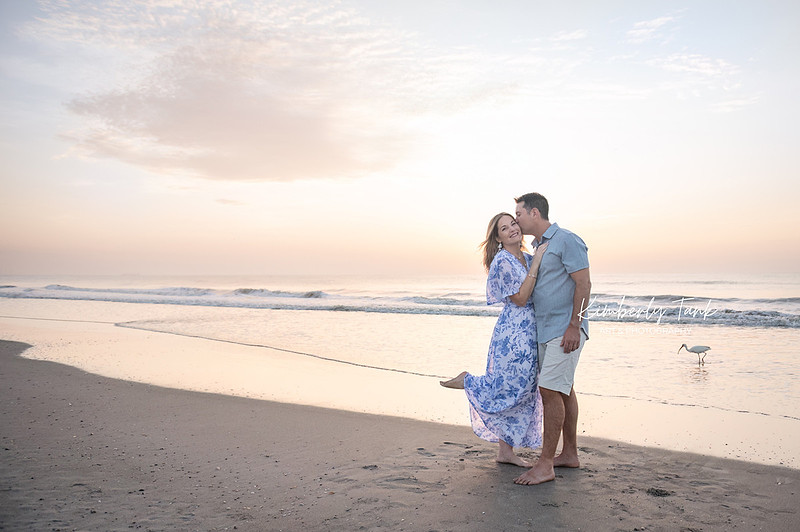 sunrise photos at the beach with mom dad